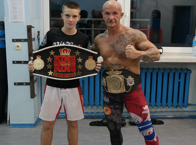 Szymon ''Młody'' Milion zdobył 16 stycznia Mistrzostwo Polski w kickboxingu
